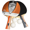 KIT PING PONG 2 PALETAS 3 PELOTAS