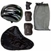 SET PROTECCIÓN JR. CODERA + RODILLERA + MUÑEQUERA + CASCO + BOLSO