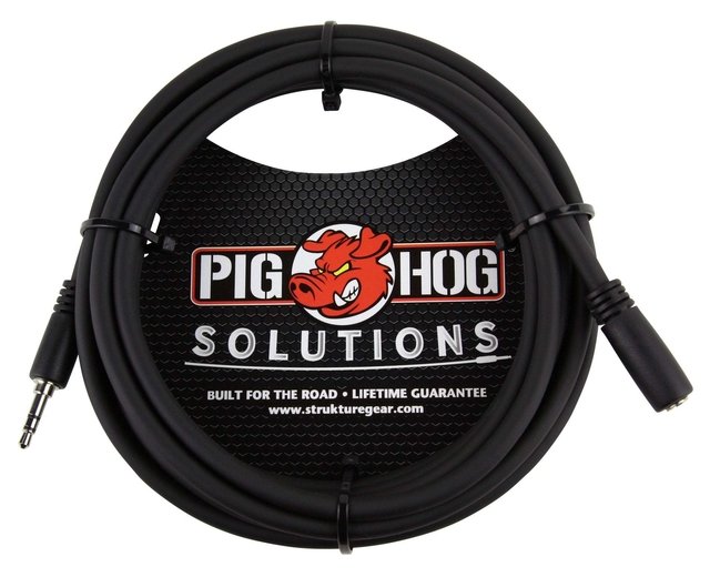 Cable Pig Hog PHX3510 Extensión De Auriculares 3 Metros