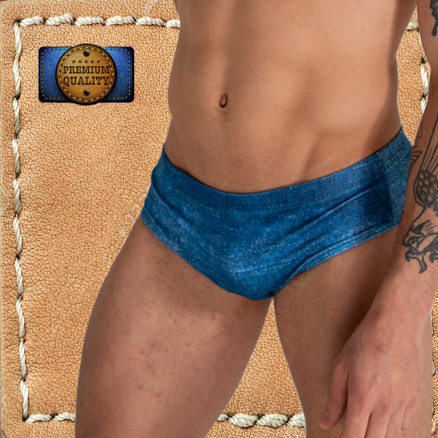 Bañador Masculino BLUE JEAN - Evans Underwear