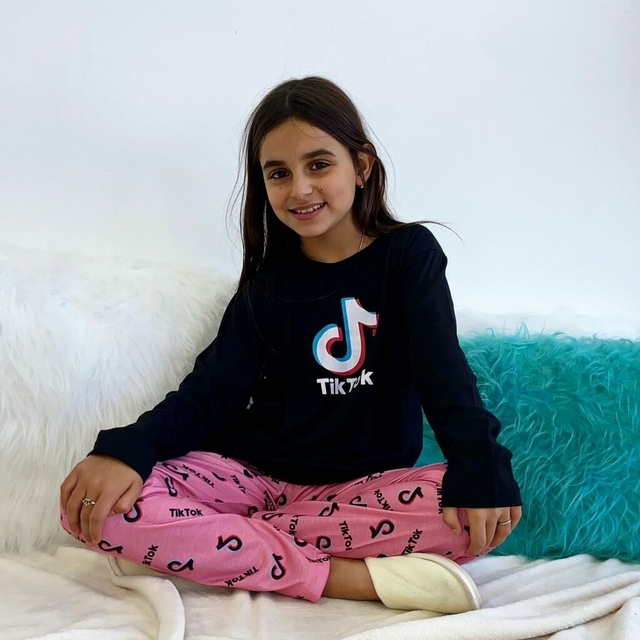 Pijamas de tiktok para niñas deals