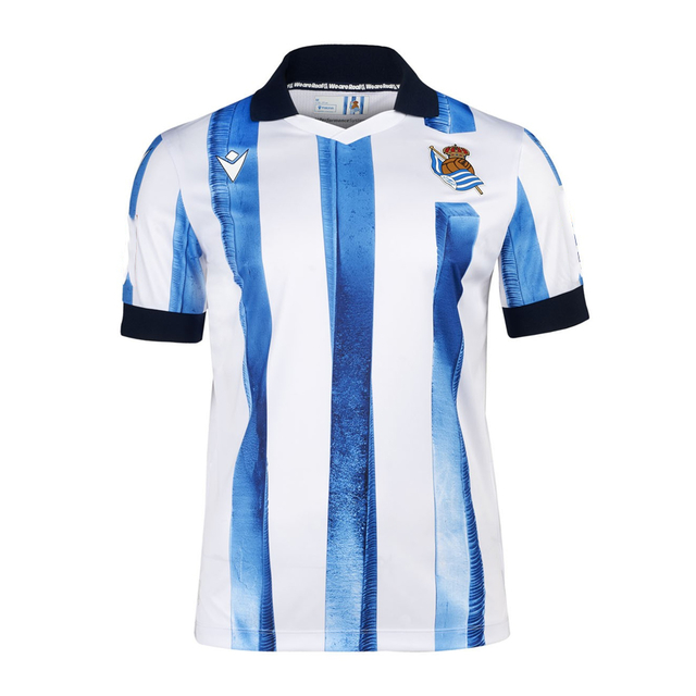 Camisa Racing Club Home 23/24 sn° Torcedor Masculino - Branco e Azul