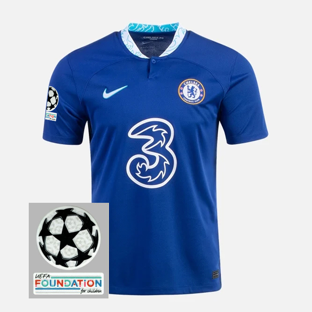 Chelsea Home c/ patch campeão mundial 2021/22 – Loja Olé