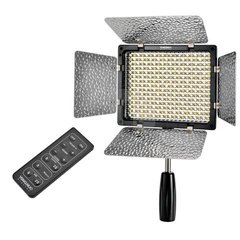 Iluminador Painel Led Yongnuo Yn600 II + Fonte + 2 Baterias + Tripé 2 Metros - comprar online