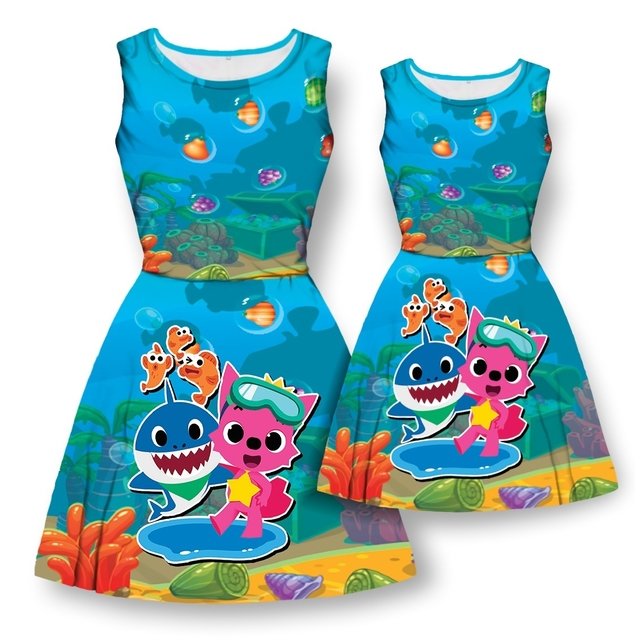 Kit Tal Mãe Tal Filha Vestido Infantil + Roupa Boneca