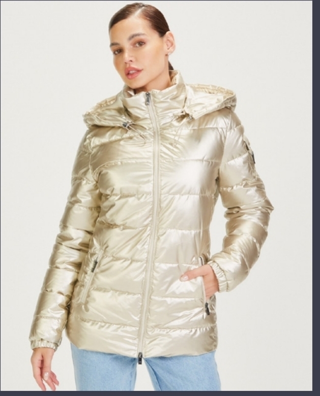 Jaqueta de nylon dourada - Comprar em Boutique 54