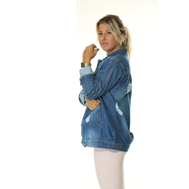 Jaqueta jeans aquamar sale