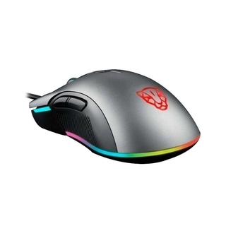 Mouse Gamer Motospeed V70 Cinza - 12400 DPI RGB - comprar online