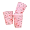 Vasos Flamingo Caribean x10