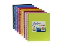 Cuaderno Con Espiral 123 21x27x100 hojas Vinilico - comprar online