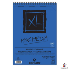 Block Canson XL Mix Media 300grs 30h A4
