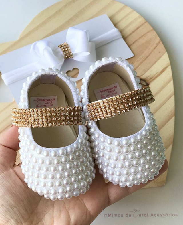 Sapatinho de luxo bebe sales