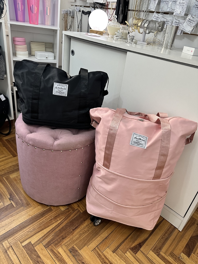 Bolsa plegable con ruedas sale
