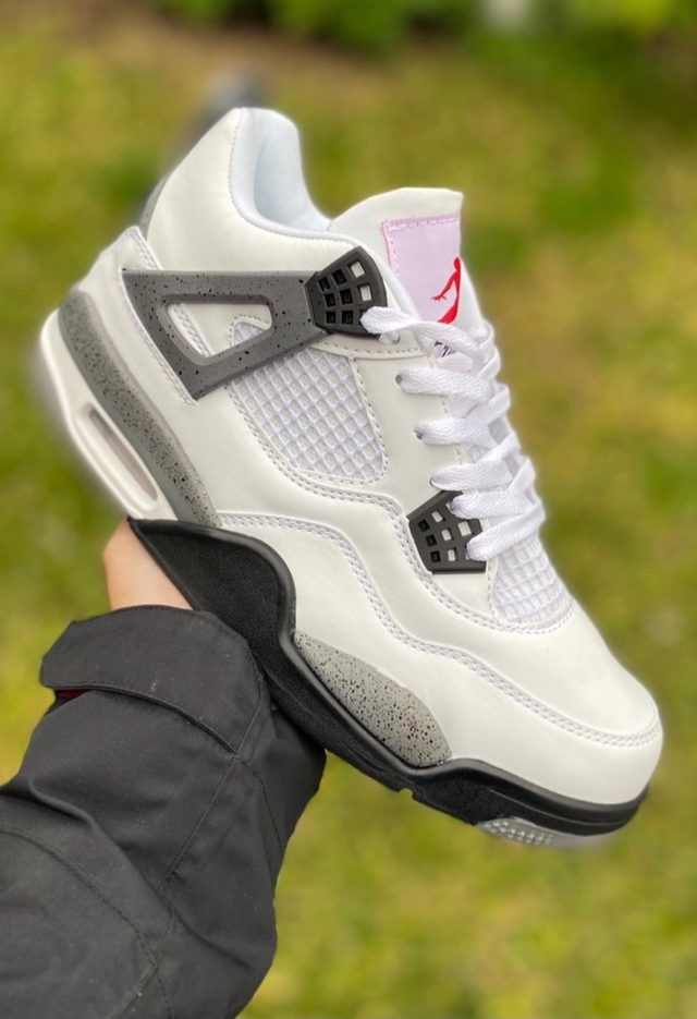 Zapatillas Nike air jordan retro 4 white cement