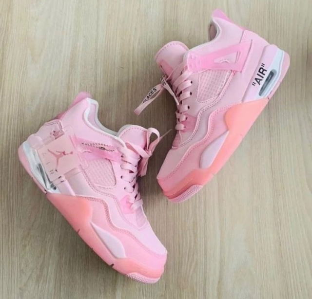 zapatillas nike jordan retro 4 pink - Malefic Sweet