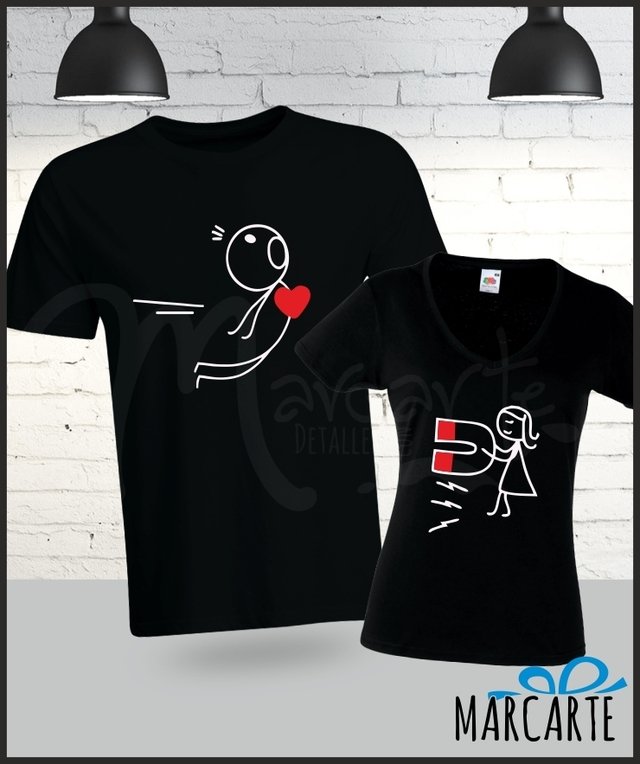 Camisetas para parejas aniversario online