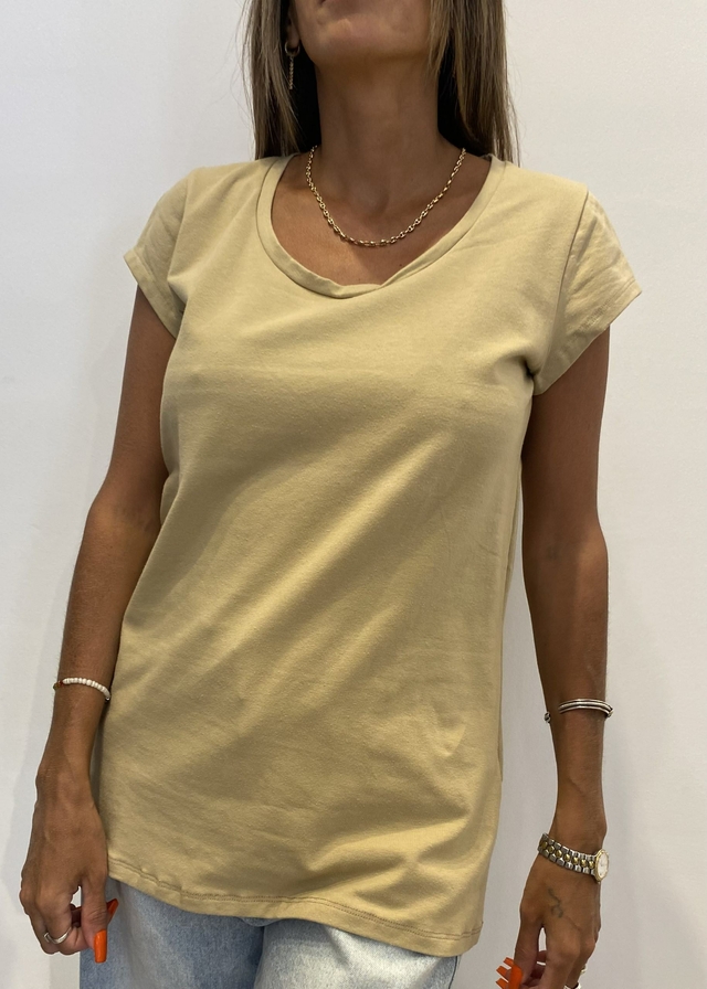 Remera algodon con lycra hotsell