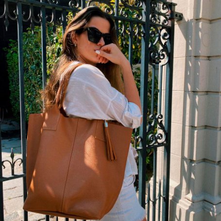 CARTERA BOLSA TOTE CUERO IMAN C MONEDERO 2712 by CLAUS
