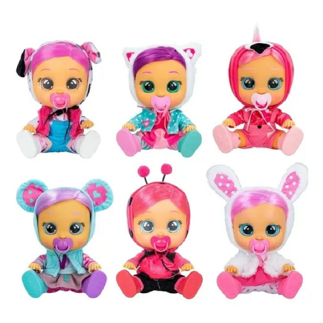 Muñeco Bebés Llorones Cry Babies Dressy Dotty