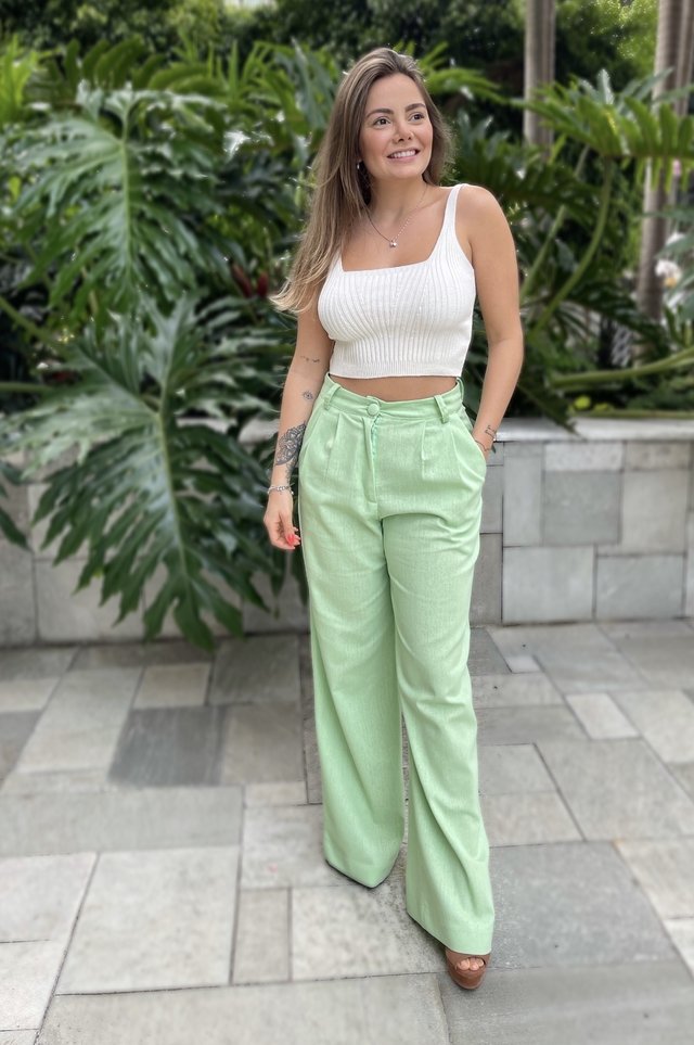 Calca verde sale menta