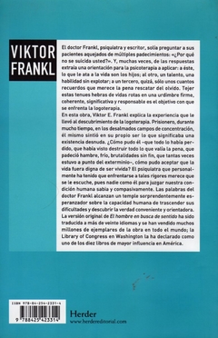 El hombre en busca de sentido - Frankl Viktor / Ed: Herder Editorial - comprar online