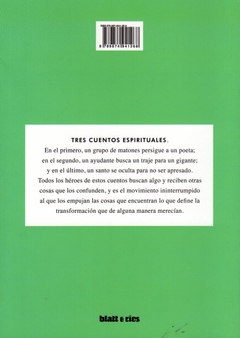 Tres cuentos espirituales - Katchadjian Pablo / Ed: Blatt & Ríos - comprar online