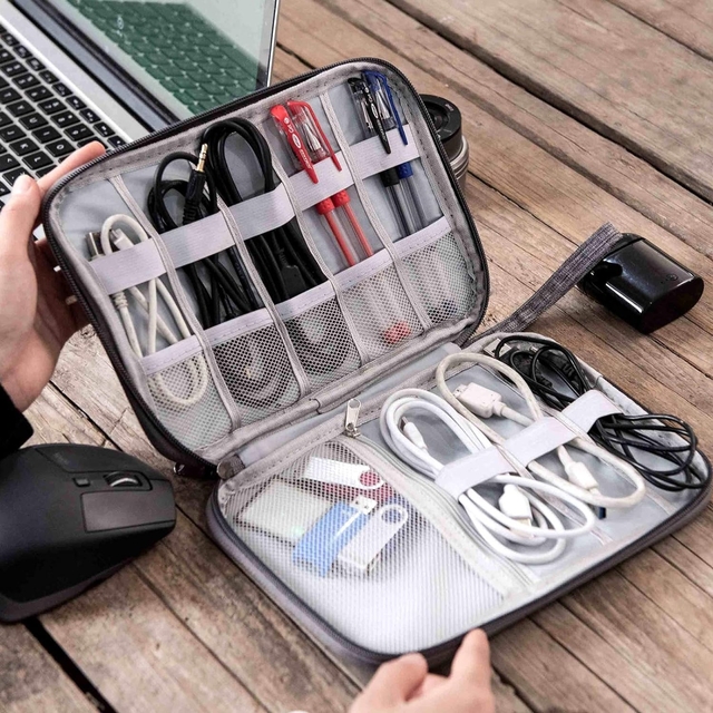 Organizador de Cables, Cargadores Ideal Para Viaje