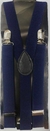 Suspensório Juvenil - Azul Marinho com Detalhe Preto nas Costas - COD: LC214 - Império das Gravatas