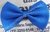 Gravata Borboleta Infantil - Azul Fosca - COD: DC144