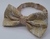 Gravata Borboleta - Paisley - Bege Com Dourado - COD: HB111 - comprar online