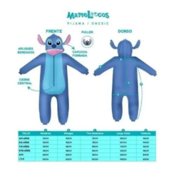 Pijama Entero Piñata Kigurumi Infantil Disfraz Dia Del Niño Stitch - comprar online