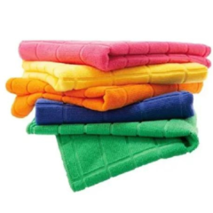 Repasadores Unicolor De Toalla Pack X 12 Colores Surtidos - comprar online