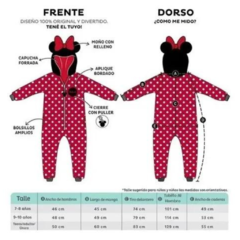 Pijama Piñata Mameluco Niño Niña Minnie Bear - tienda online