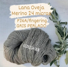 PROMO!!! LANA de Oveja MERINO 24 micras FINA / fingering con TINTES NATURALES-100 grs - tienda online