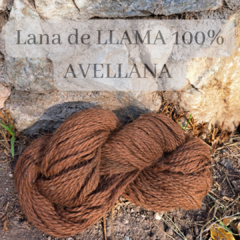 LANA PURA 100% LLAMA peinada "Andina" 100gr - comprar online