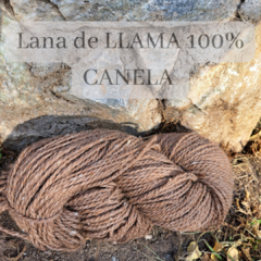 LANA PURA 100% LLAMA peinada "Andina" 100gr