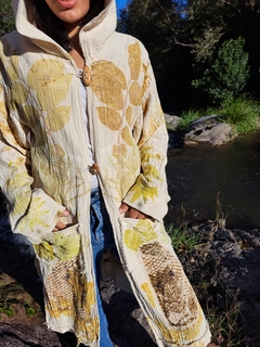 MONTGOMERY Maxi en tejido de telar con hilo 100% algodón - Ecolighuen