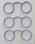Imagem do Óculos Para Amigurumi Redondo Do Mestre - 2 unidades