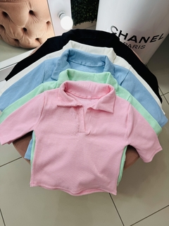 Cropped polo