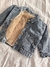 Campera de jean con chaleco - comprar online
