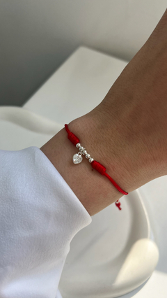 Pulsera Lovely Red | Plata 925 - Romana Accesorios