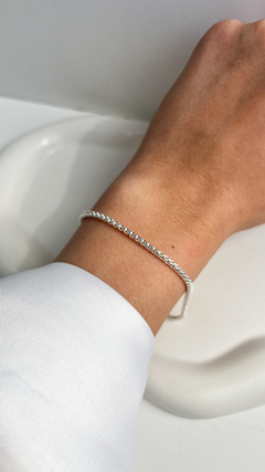 Pulsera Mini Cona | Acero Blanco