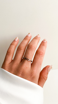 Anillo infinito acero quirurgico sales