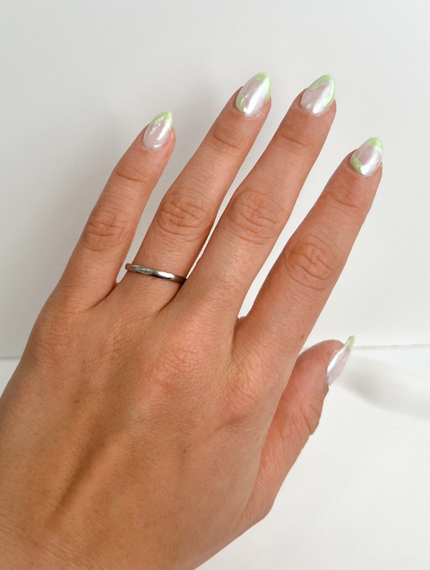 Anillo Alianza Finita Acero Quirurgico