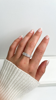 Anillo Triana | Acero Blanco