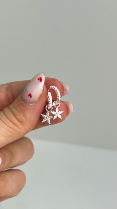 Argollas Jazmin | Plata 925