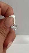 Dije Little shiny heart | Plata 925