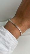 Pulsera Mini Suki | Acero Blanco