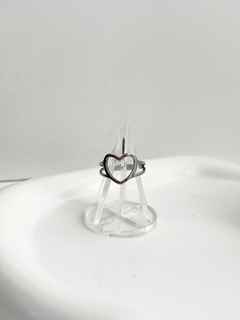 Anillo Corazon Tracy | Acero Quirurgico