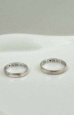 Precio grabar anillo sale